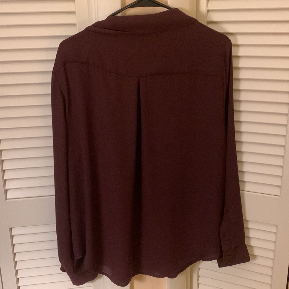 Torrid Purple Top - Picture 3 of 5